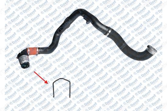 NIFEA 12775 Turbo Borusu Sekmani Renault Master Iii - Master Mavona - Nissan Nv 2.3 Dci